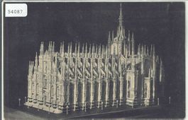 Wil SG - Dom von Mailand - Laubsägearbeit von Gottfried Nied