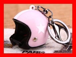 Schlüsselanhänger Vintage Star ROSA Jet Helm Roller Vespa