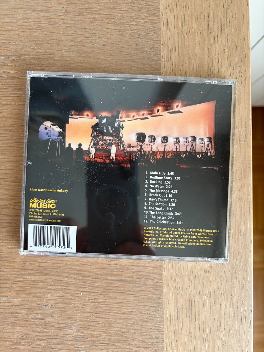 CD: CD CAPRICORN ONE JERRY GOLDSMITH – Usato da Geneve venduto da tigre69 1