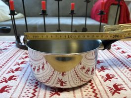 Schöne Topf, Pfanne, Durchmesser 17 cm mit Deckel