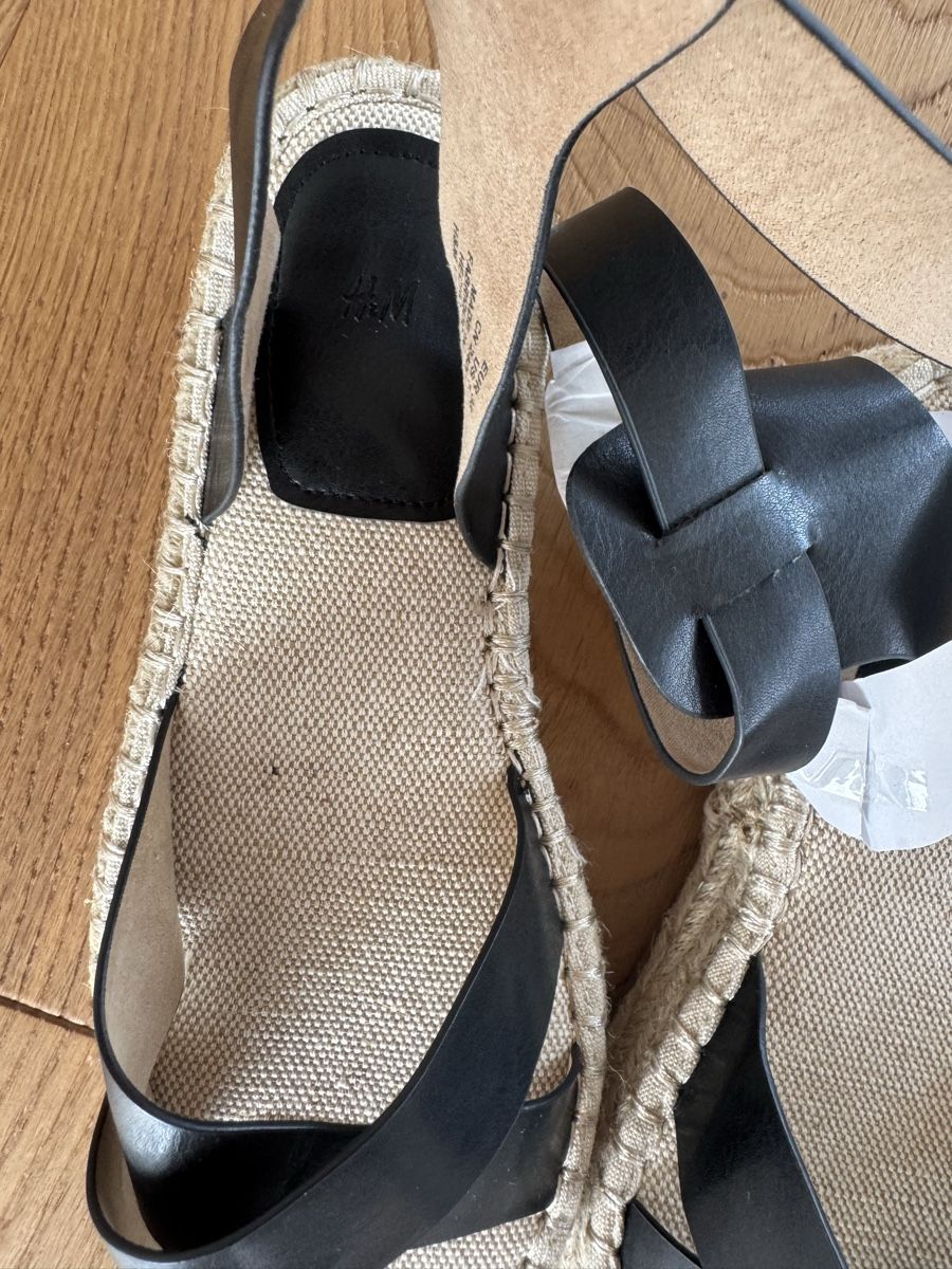 H&M Scarpe da donna: NEU H&M Espandrilles Sandalen Gr. 38 – Nuovo e nell'imballaggio originale da Altendorf venduto da PiaLang 3