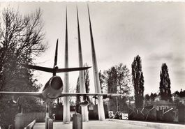 Expo 1964 Lausanne - Militärjet, gelaufen 1964