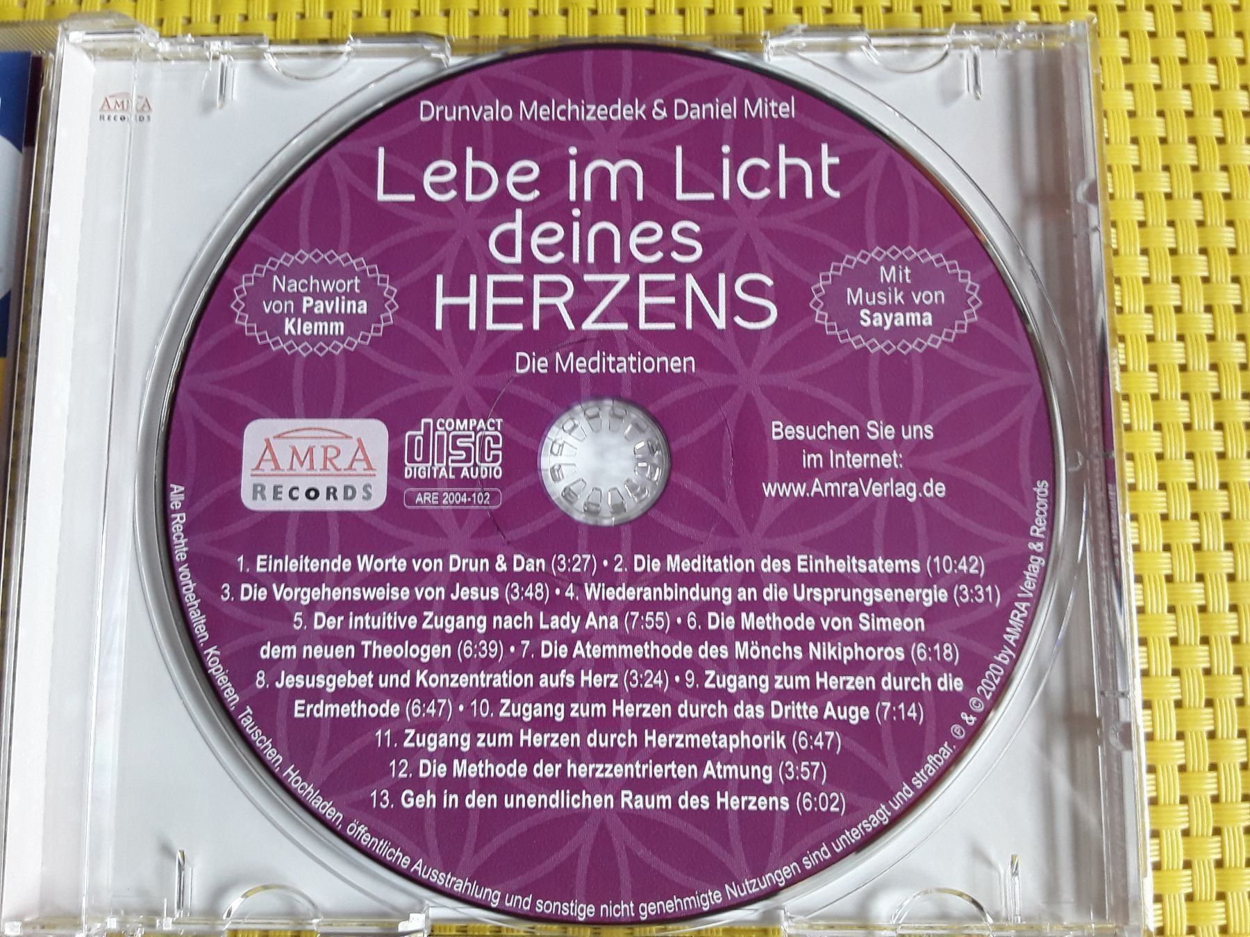 CD: CD - Lebe im Licht deines Herzens – Nuovo e nell'imballaggio originale da Rebstein venduto da Buchsi03 2