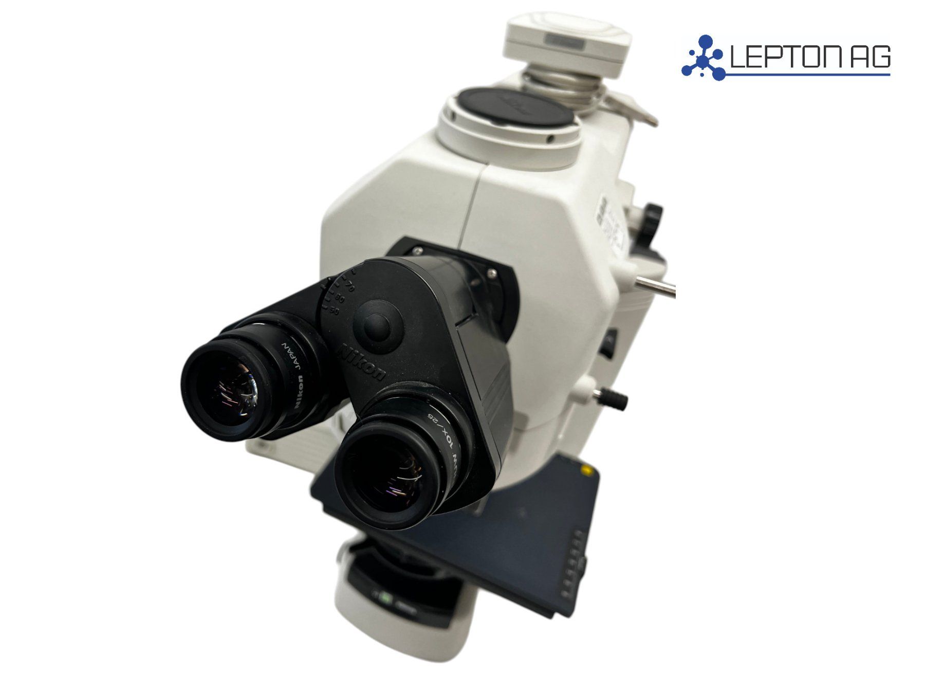 Laborzubehör: Nikon Eclipse 80i Fluorescence Microscope with DIH – Gebraucht aus Niederdorf von LeptonAG_Labor 5