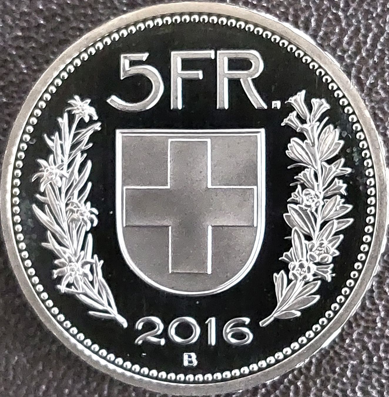 Alle Münzen: 5 Franken 2016 stgl. / aus Münzsatz – Neu (gemäss Beschreibung) aus Arch von coinsandmore