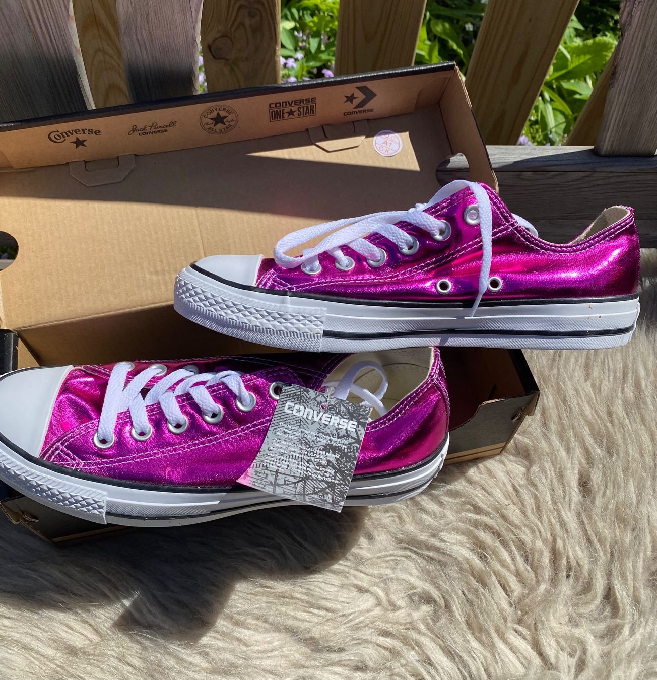 Converse Scarpe da uomo: Neue Converse in Magenta Glow Gr. 38 – Nuovo e nell'imballaggio originale da Roches BE venduto da Anamun 3