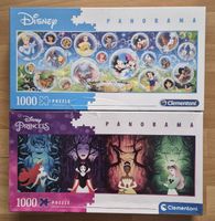 2x Disney Clementoni Puzzle 1000 Teile Panorama neu