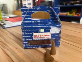 Backflow Cones "Nag Champa", Satya, 24 Stk