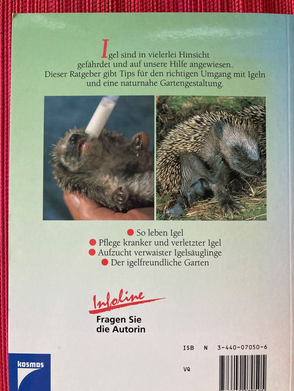 Libri: Igel in unserem Garten, Kosmos – Usato da Baden venduto da Yoyo1 2