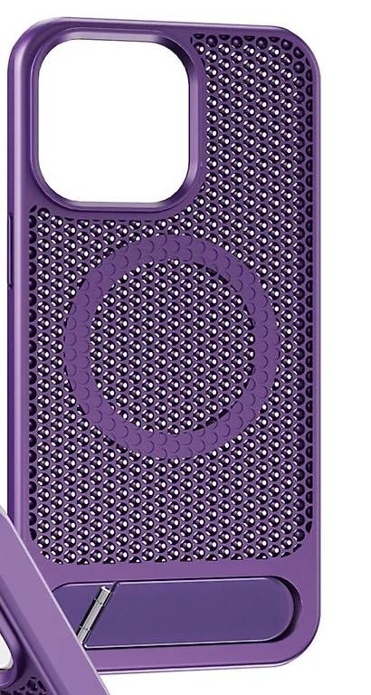 Cover & Protezioni schermo: iPhone 16 Pro Max Hülle Lila mit Ständer und MagSafe – Usato da Wallenwil venduto da SagShi