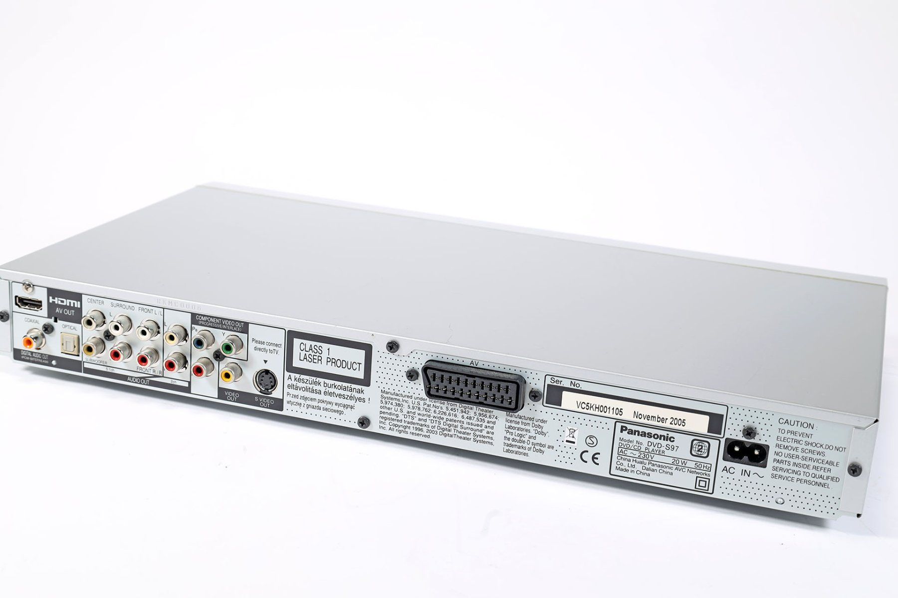 Panasonic Multimediaplayer & Streamer: Panasonic DVD-S97 – Gebraucht aus Bern von kekele 1