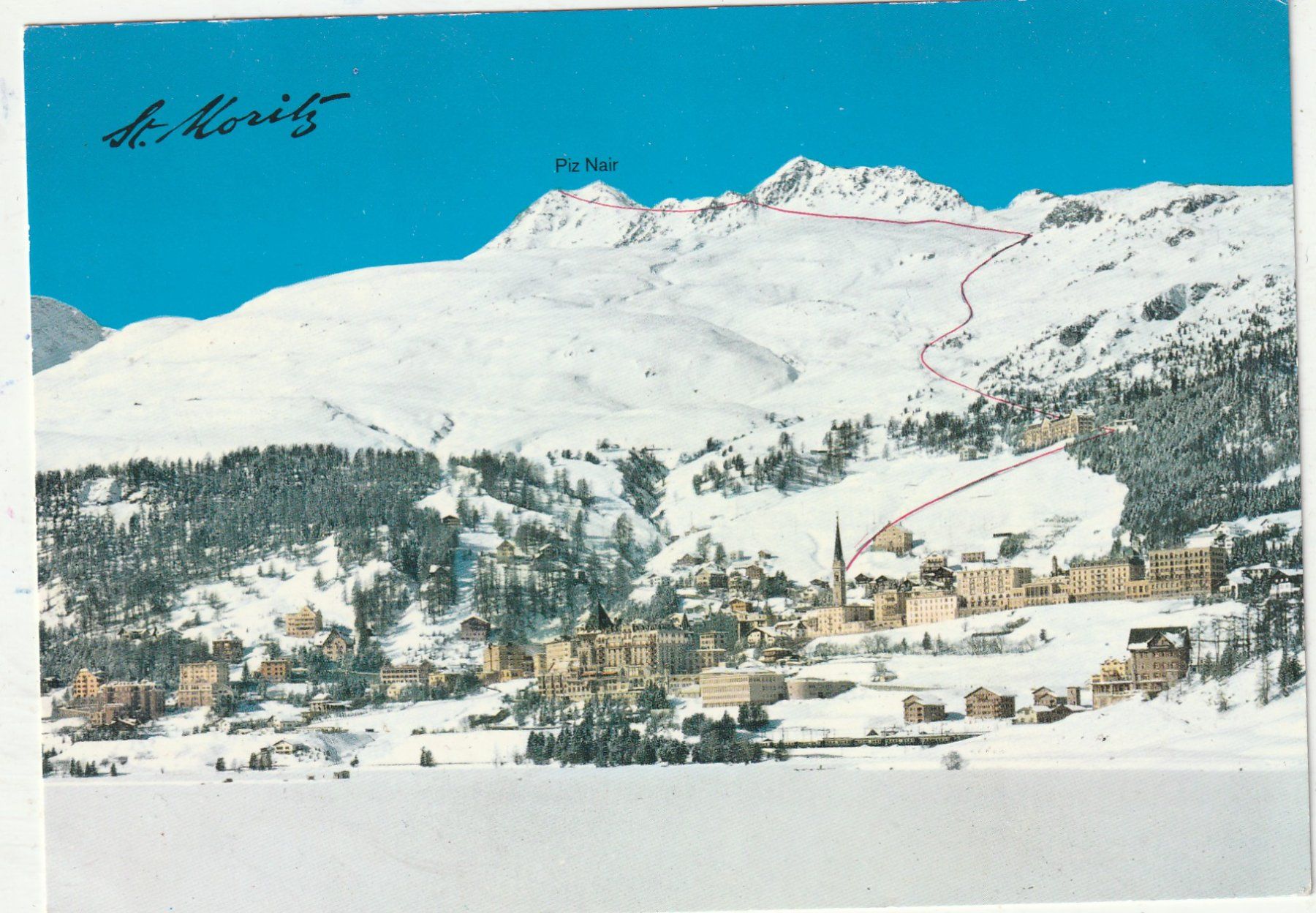Cartoline postali: 10 Karten Graubünden – Usato da Lumbrein venduto da made02 4
