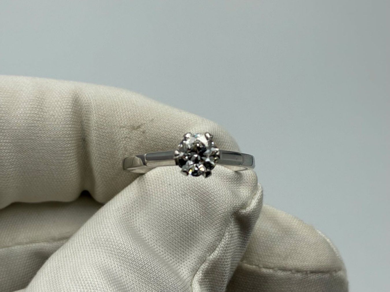 Anelli: SOLITÄR DIAMANT RING IN 750 WEISSGOLD – Usato da Luzern venduto da EdiGem 2