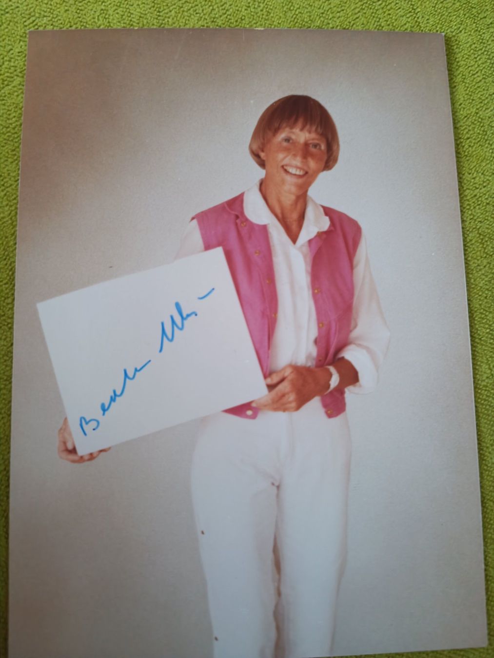 Autographes: Beate Uhse - handsigniet – D'occasion à Menziken par Artographs