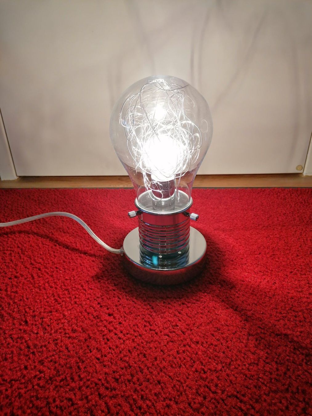Lampen: Deko Tischlampe Edelstahl Optik – Gebraucht aus Muri AG von goodmood17 3