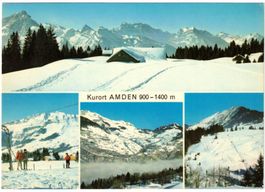 Amden - 4 Bild AK