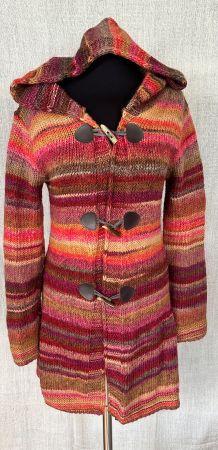 Wunderschöner Strickmantel von Hallhuber Gr. XS mit Wolle