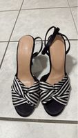 Zara Trafaluc Stripped Knot Sandals, Size 40- Summer Ready