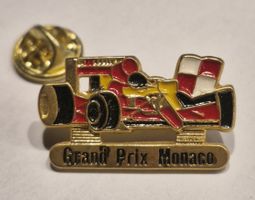 Grand Prix Monaco Pin / Anstecker - Formel 1 Rennwagen 