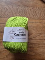 Baby Cashmere Garn hellgrün 40% Cashmere 40% Bambus20% Seide
