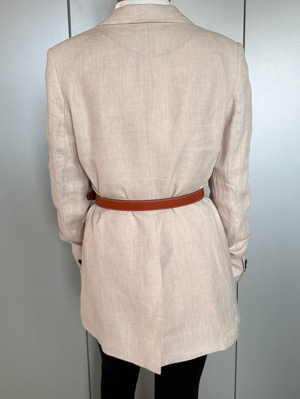 C&A Giacche: Leinen Blazer Ecru - Gr. 38 – Usato da Neerach venduto da topshotta 2