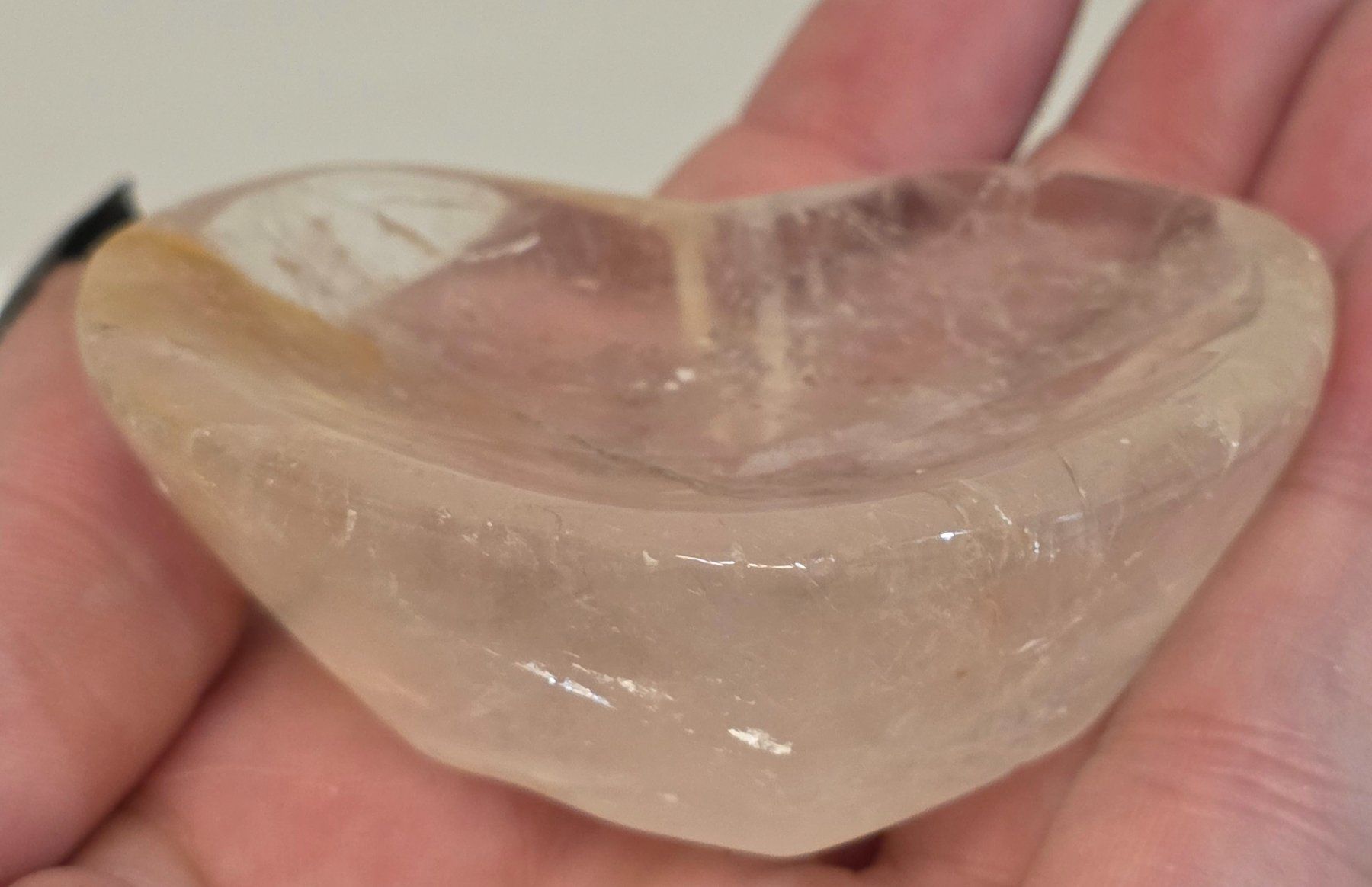 Minerali & Pietre curative: Bergkristall Herz Schale 106g – Nuovo e nell'imballaggio originale da Matzingen venduto da Shay_Crystalz 1