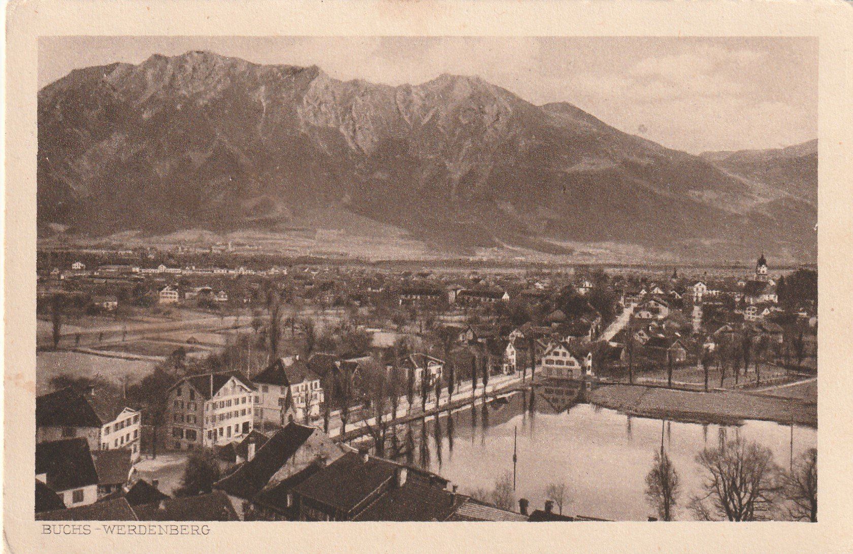 Cartoline postali: SG-Buchs-Werdenberg-Karte gelaufen 1931 – Usato da uttwil venduto da Koehlerfred