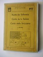 Carte de la Suisse PTT 1:250'000 1934