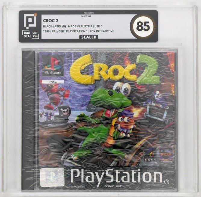 Sony Spiele: Croc 2 PS1 PAL Deutsch Sealed Pixel 85 Neu – Neu und originalverpackt aus Dornach von presidium