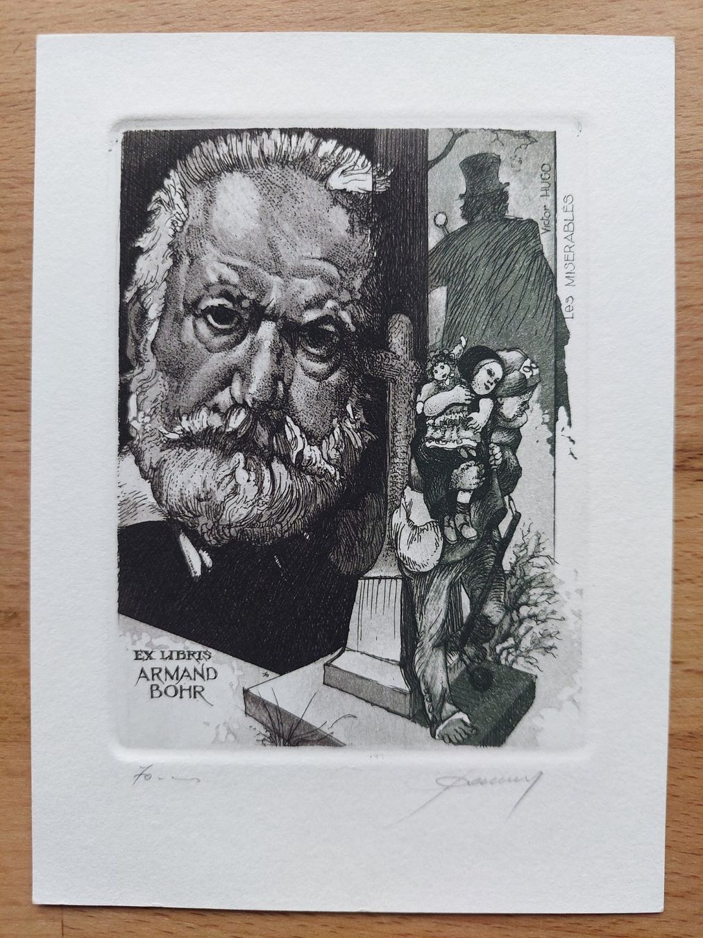 Dipinti: Exlibris Hedwig Pauwels - Original Radierung – Usato da Obfelden venduto da Exlibris-Art