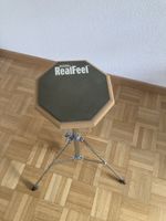Evans RealFeel Schlagzeug Übungspad mit Ständer