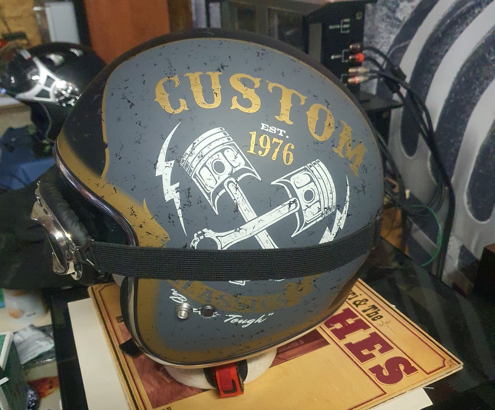 Helme & Visiere: Jet Helm Grösse L mit Sonnenvisier – Neu (gemäss Beschreibung) aus Schachen LU von Dbd7