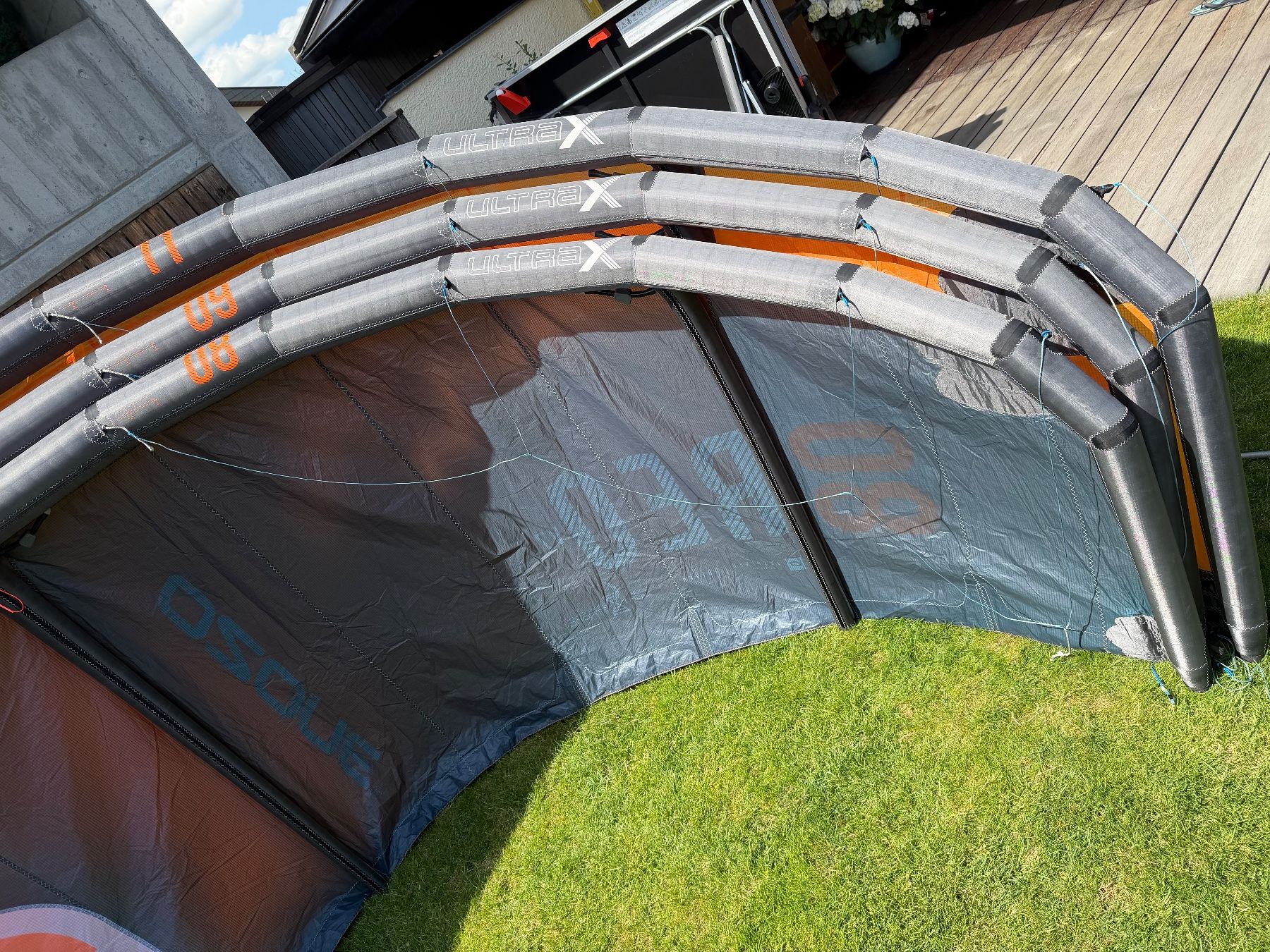 Ozone Aquilone: Ozone Reo Ultra-X v7 wave kites – Usato da Gwatt (Thun) venduto da marcramseier 6