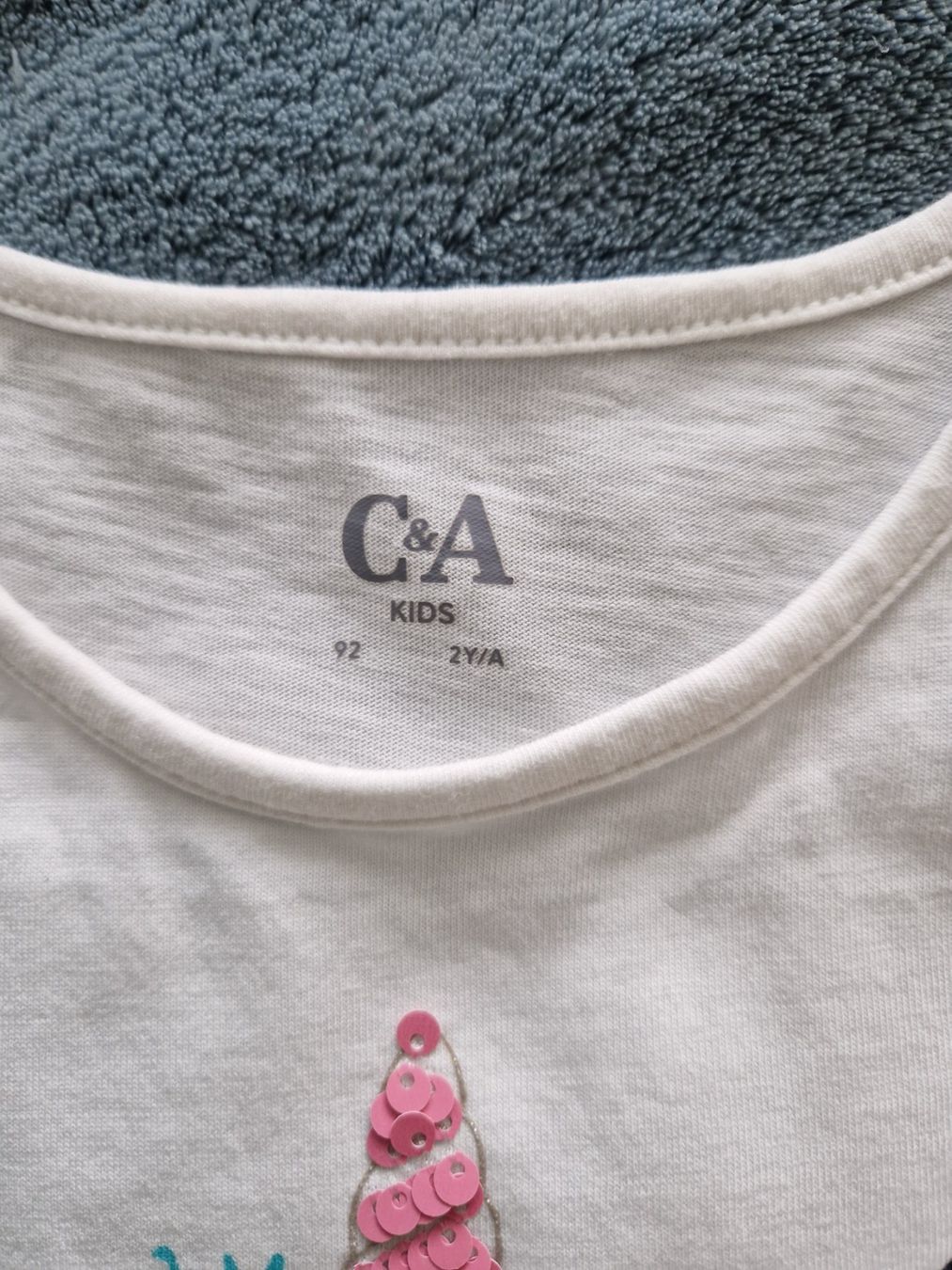 C&A Vestiti & Gonne: Kleid grösse 92 Einhorn – Usato da Heimberg venduto da Eleanor20 1