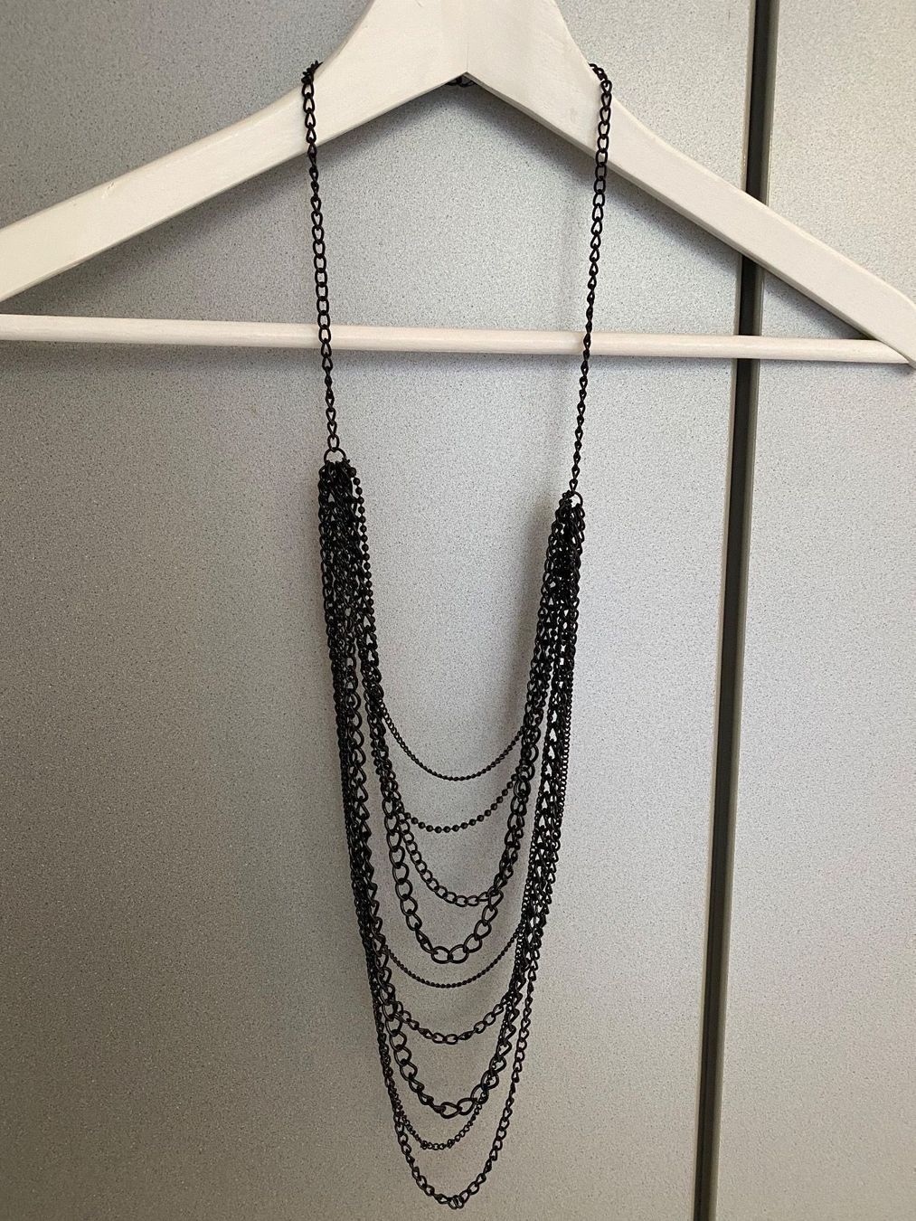 Catenine: Kette schwarz Modeschmuck – Nuovo (secondo la descrizione) da Zürich venduto da Maria2021 1
