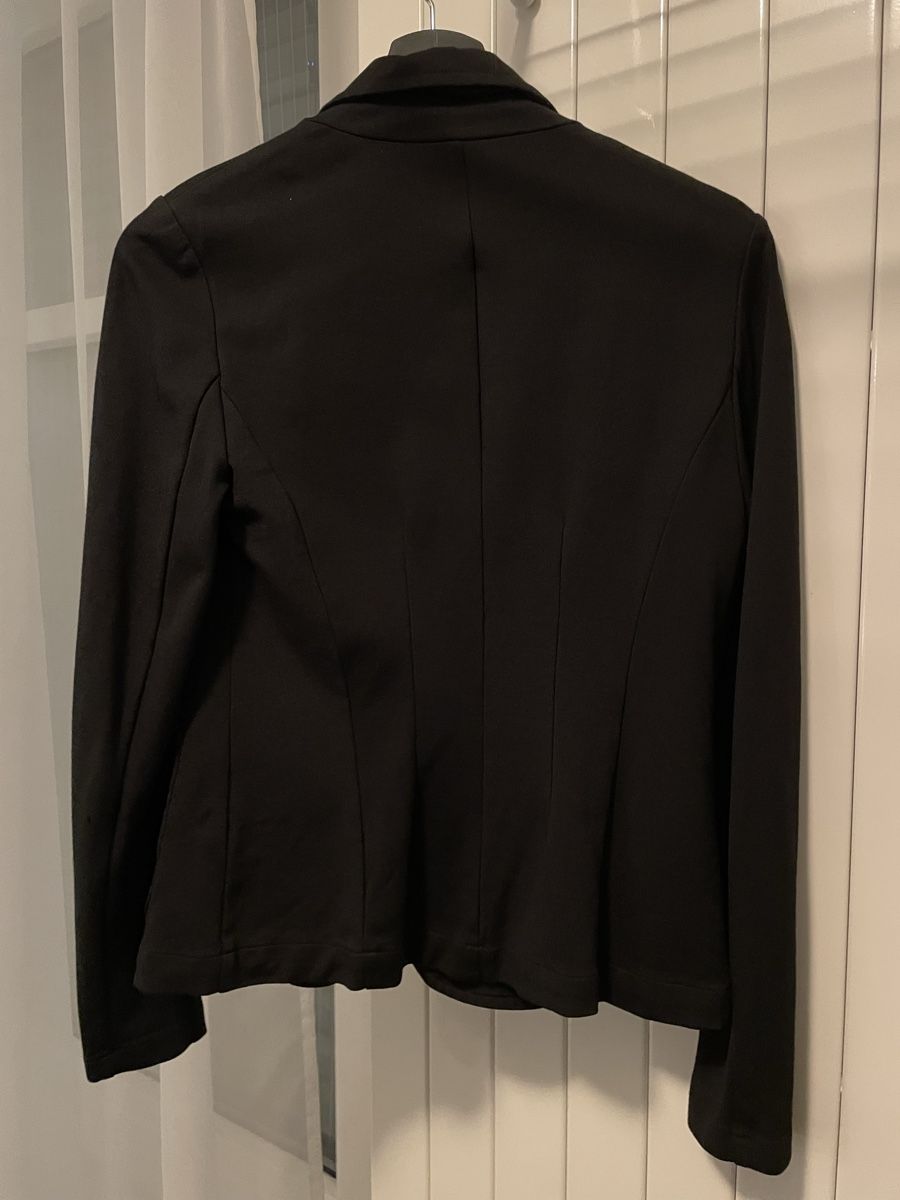 Hallhuber Giacche: Schwarzer Damenblazer von Hallhuber, Grösse 36 – Usato da Uster venduto da em_58td 1