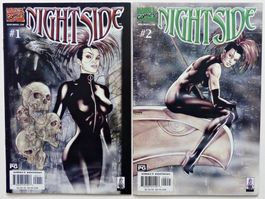 NIGHTSIDE 1-4 SEXY DETECTIVE HORROR COMPLETE SERIE 2001