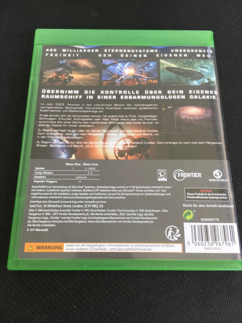 Microsoft Giochi: Elite Dangerous - Xbox One – Usato da St.Gallen venduto da Punktchen01 1
