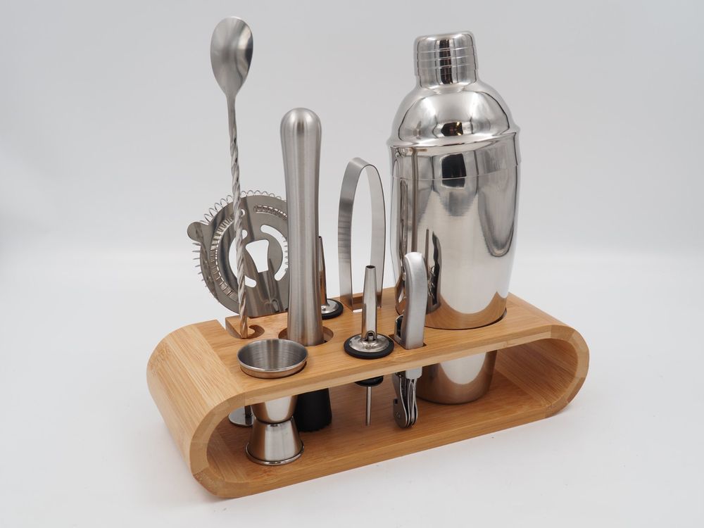 Ericetion Barkeeper Set Ständer - Holz Organizer Für Barwerkzeuge