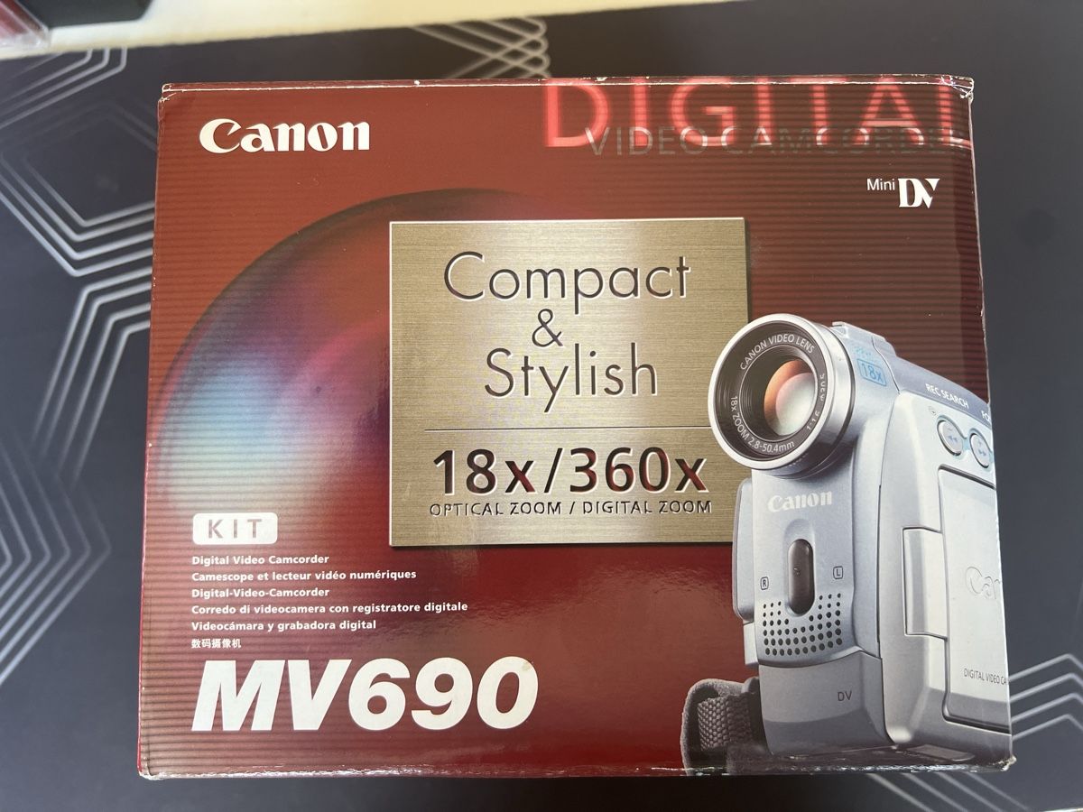 Canon Videocamere: Canon MV690 Mini DV Digital Camcorder with 2 Tapes – Nuovo (secondo la descrizione) da Winterthur venduto da jac_7vpy