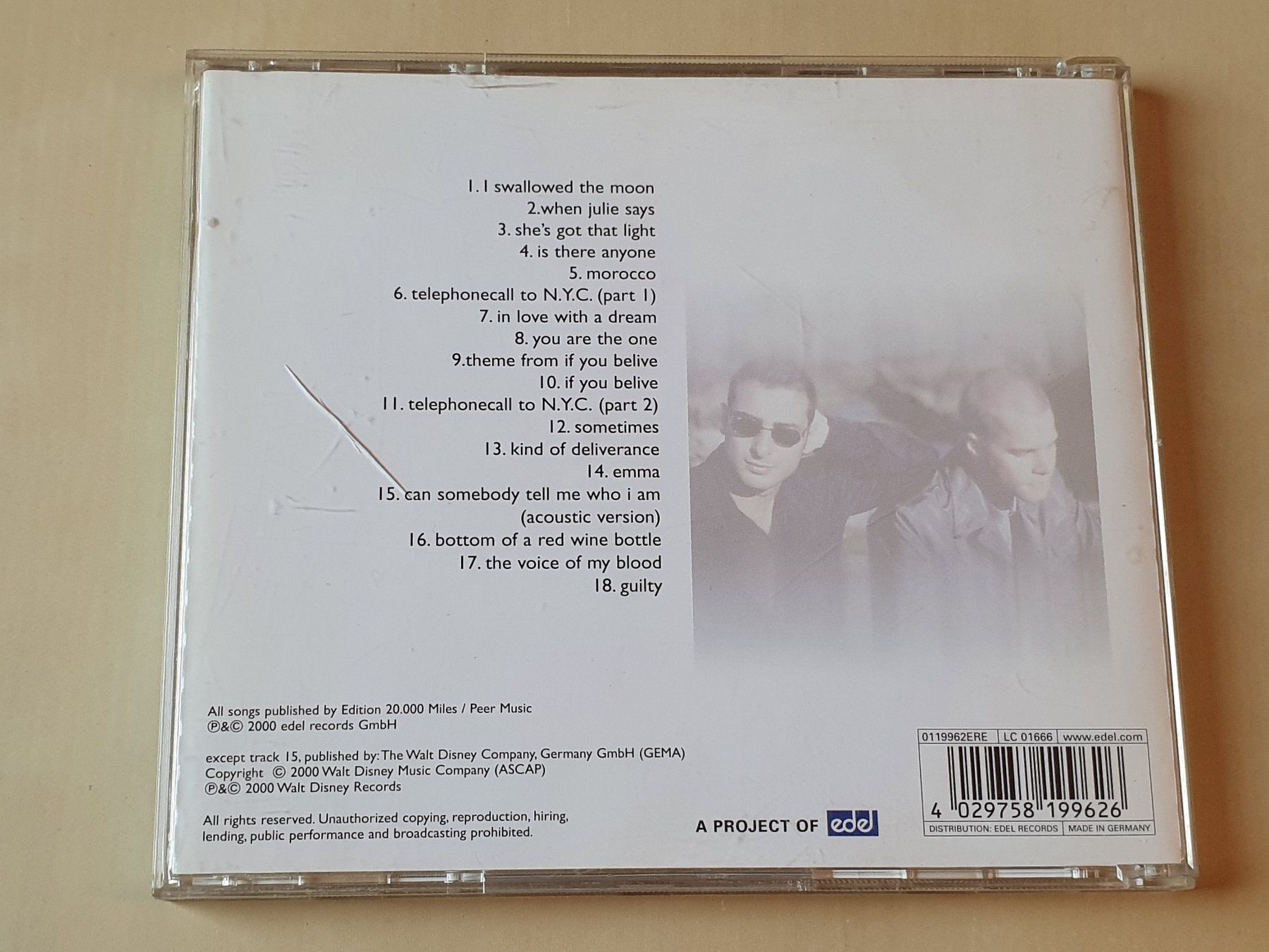 CD: Orange Blue In Love with a Dream – Usato da Stansstad venduto da collectorsshop 1