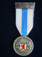 Zuger Kantonal 1986 - Kantonalstich - Gemeindewappen Cham