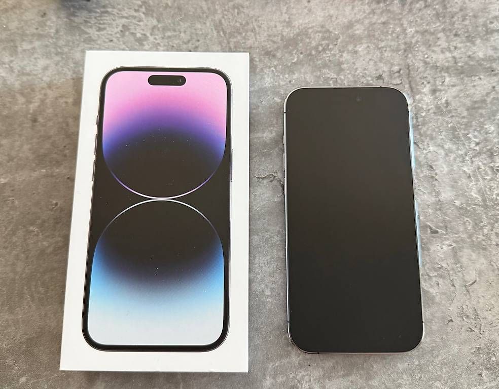 Handys / Smartphones: Gebrauchtes IPhone 14 Pro 128GB Deep Purple – Gebraucht aus Lotzwil von mel_28qw