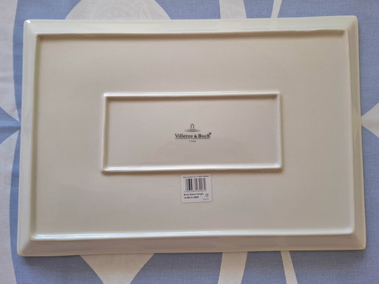Villeroy & Boch Servierplatten: Villeroy & Boch, grosse Platte, Weihnachten – Neu (gemäss Beschreibung) aus Dulliken von Champolion 4