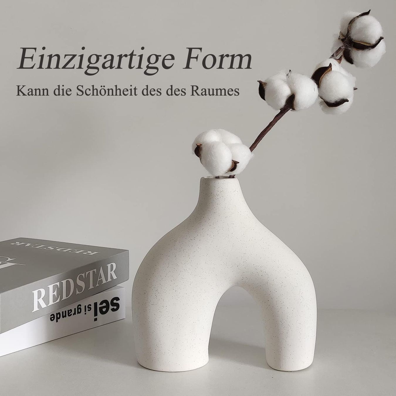 Vasen & Gefässe: Weiße Keramikvase 2er-Set – Neu und originalverpackt aus Nuglar von SaleRitter 3
