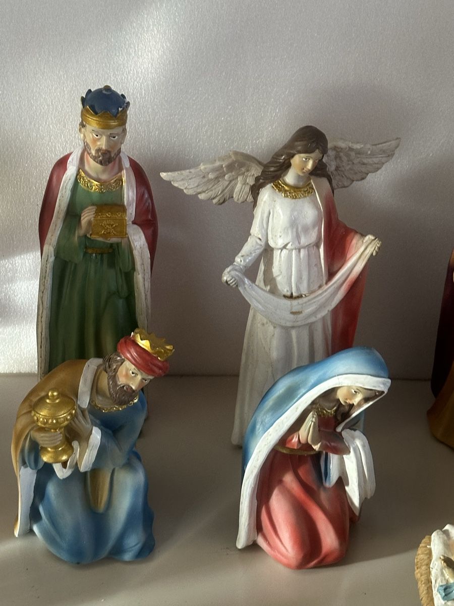Statuette: Weihnachtskrippe Figuren Set – Usato da Deitingen venduto da Himhip 1