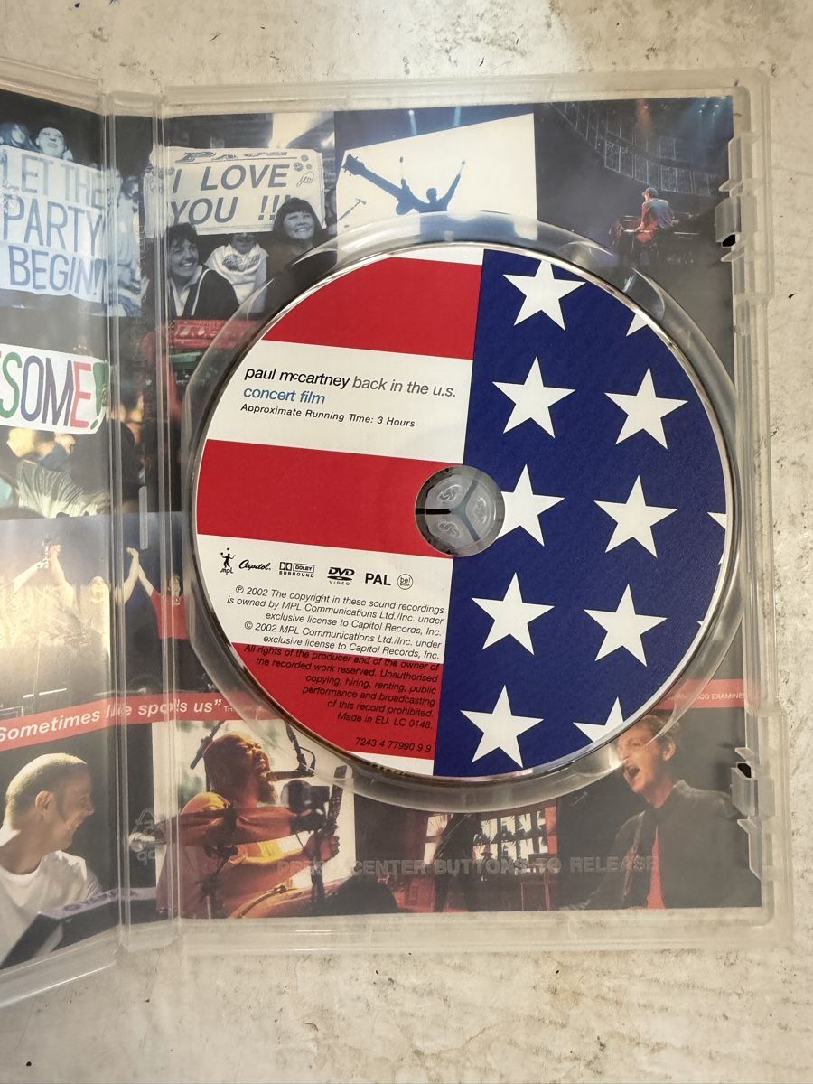 Tutti i DVDs: Paul McCartney: Back in the U.S. (DVD) – Usato da Dietikon venduto da Buchantiqdietikon 2