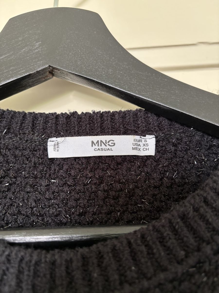 Maglioni & Felpe: Mango Strickpullover schwarz mit Glitzer – Nuovo (secondo la descrizione) da Bern venduto da lis_7v9j 1