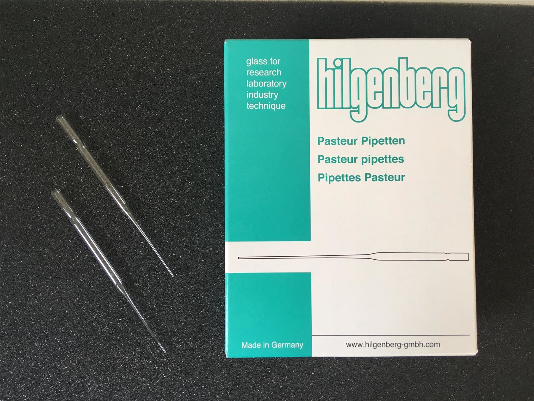 Laborzubehör: Hilgenberg Pasteur Pipetten  Lot – Neu (gemäss Beschreibung) aus Niederdorf von LeptonAG_Labor 1