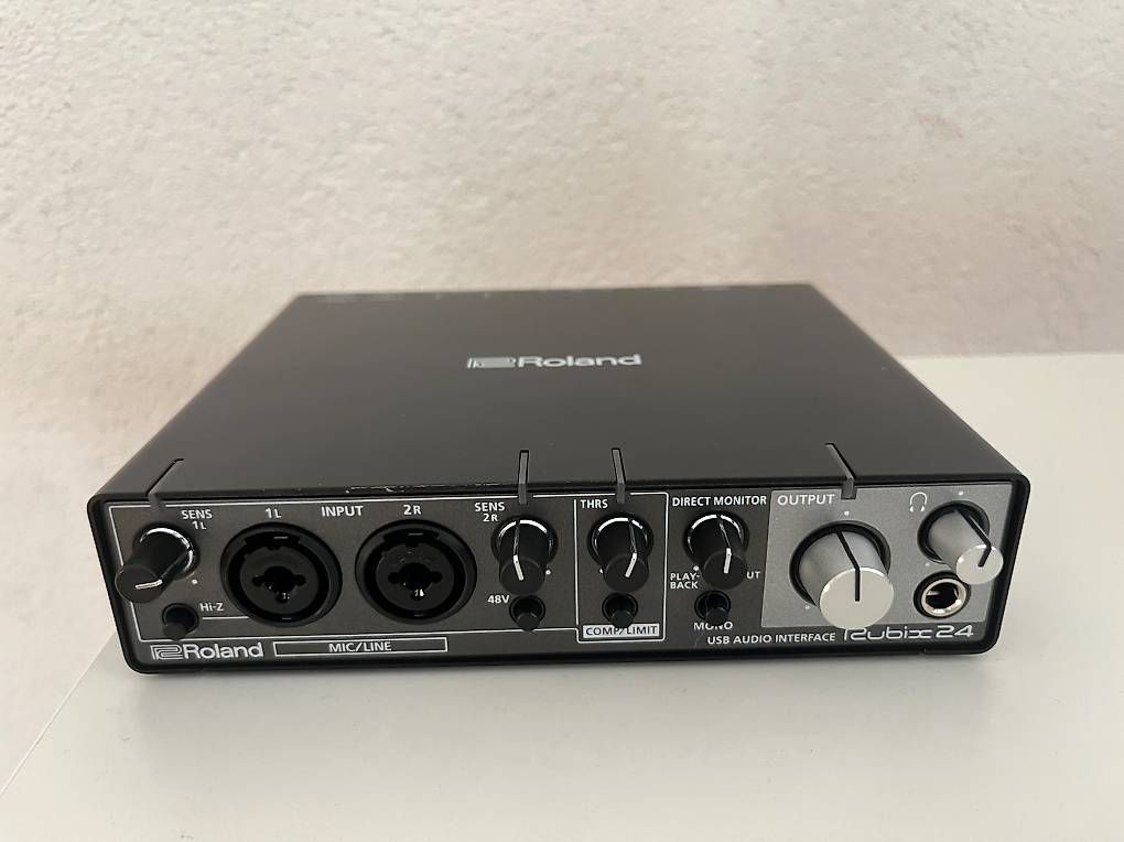 Roland Registratori: Roland Rubix24 USB Audio Interface  wie neu mit OVP – Usato da Richterswil venduto da noa_q7yd